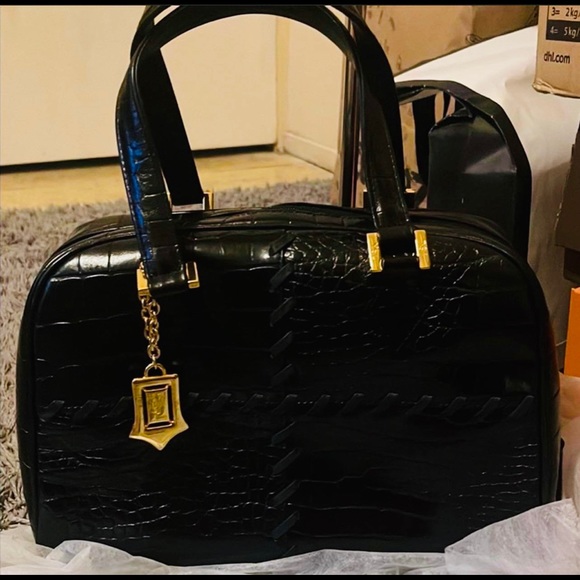 Yves Saint Laurent Bags Authentic Vintage Black Ysl Shoulder Bag